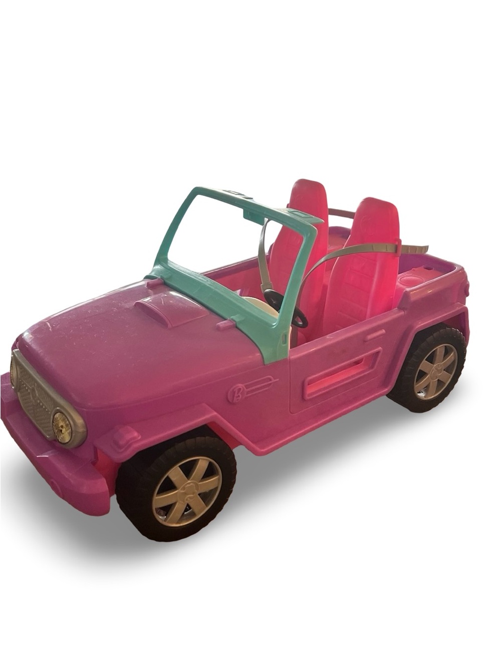 Pink Barbie Jeep